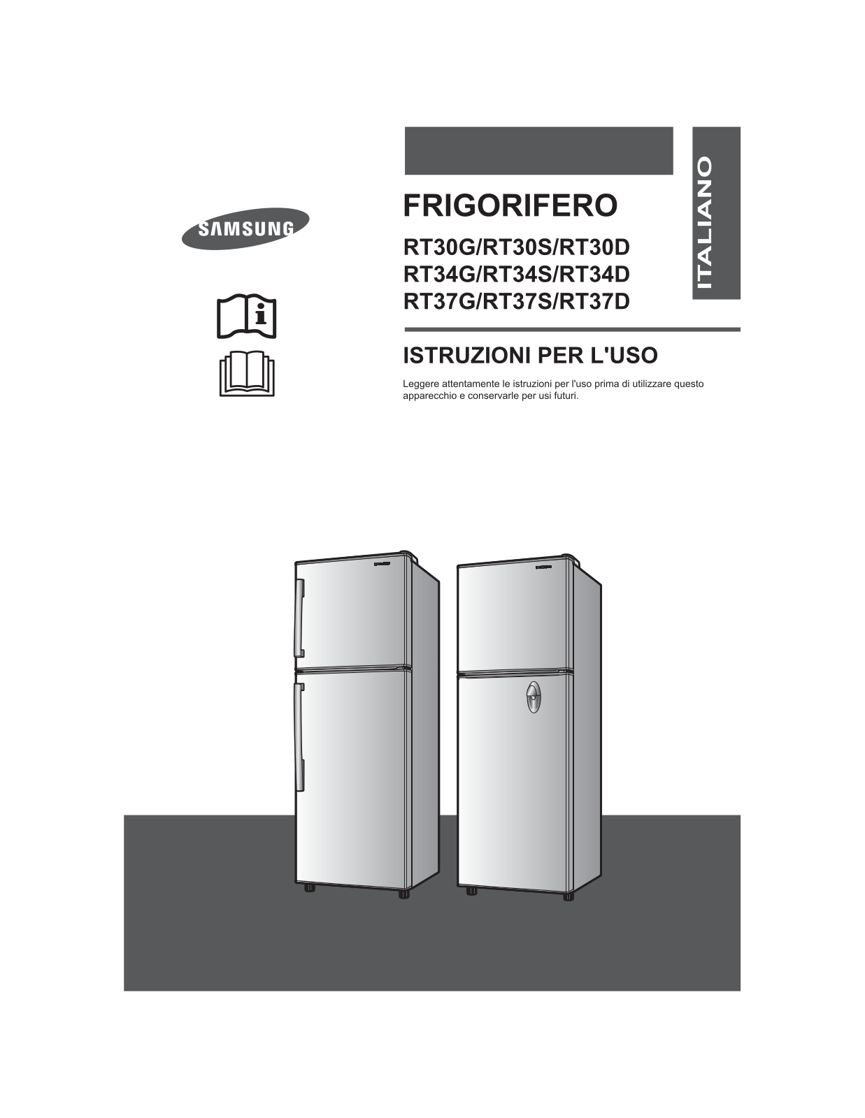 Samsung RT37GBSS User Manual