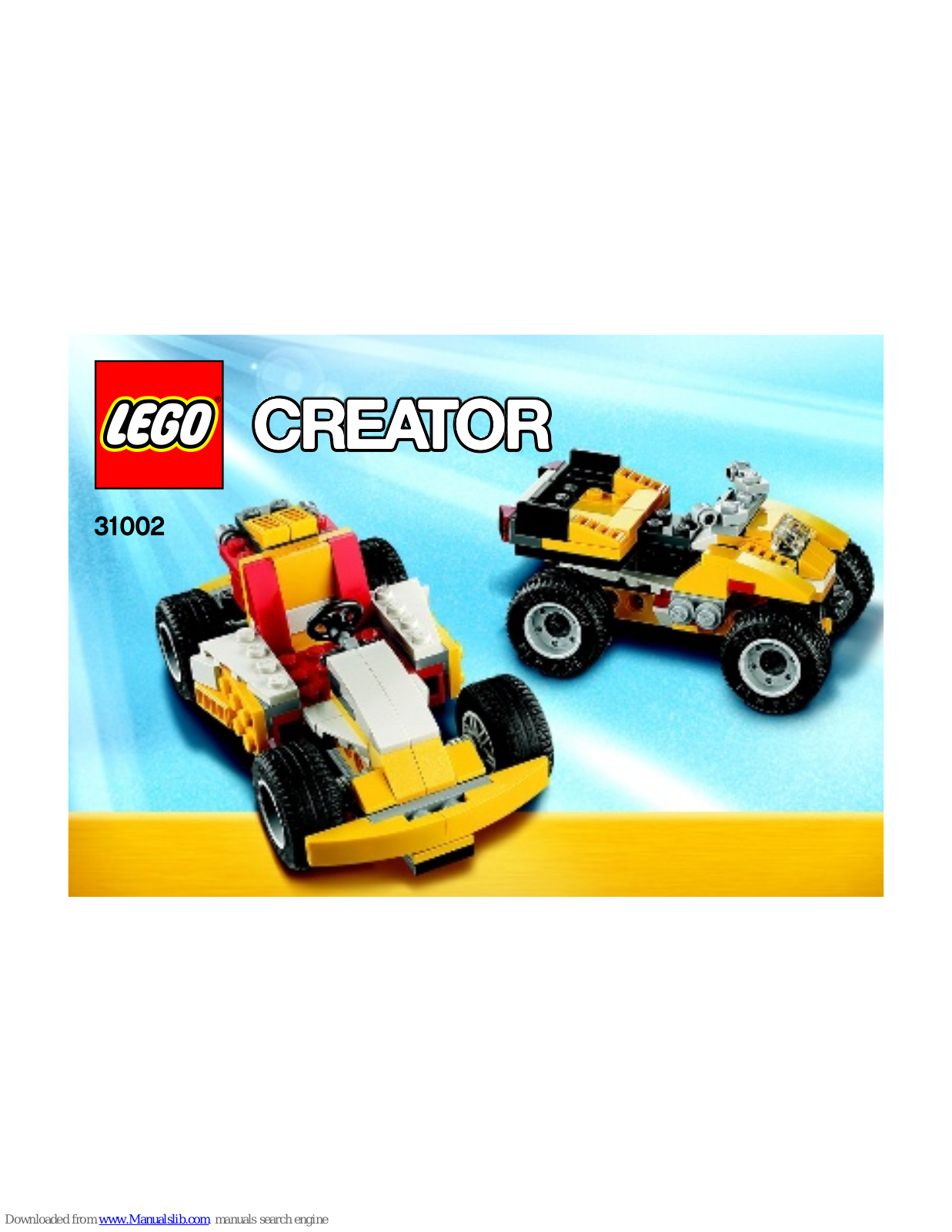 LEGO Creator 31002 Assembly Manual