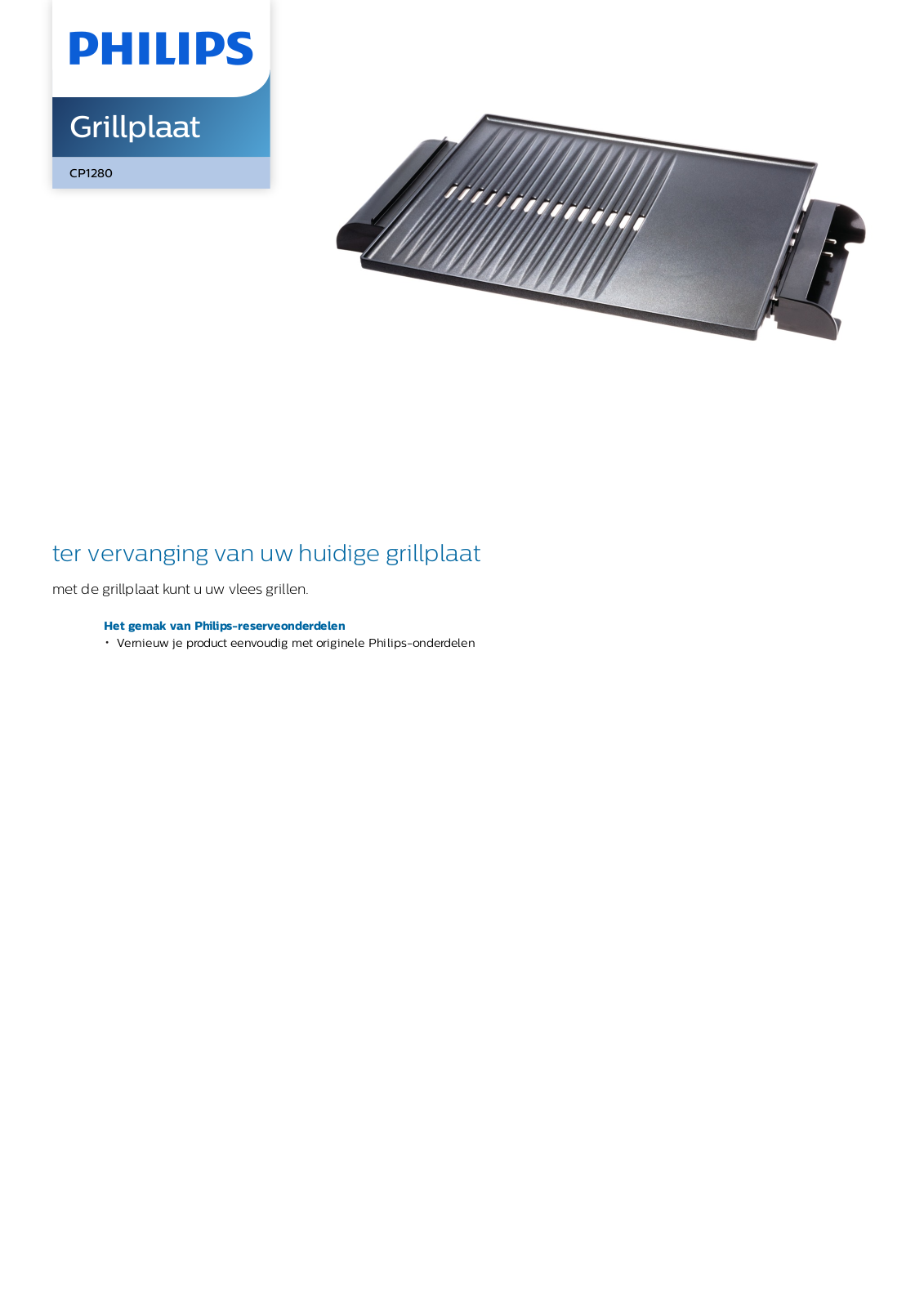 Philips CP1280/01 Leaflet - ManualMachine.com