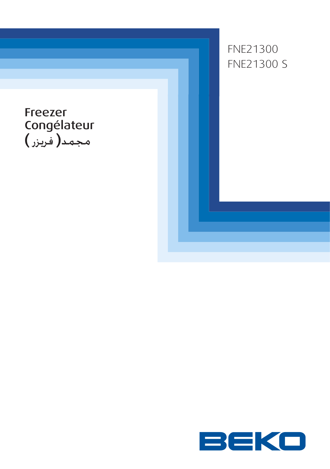 Beko FNE21300, FNE21300 S User manual