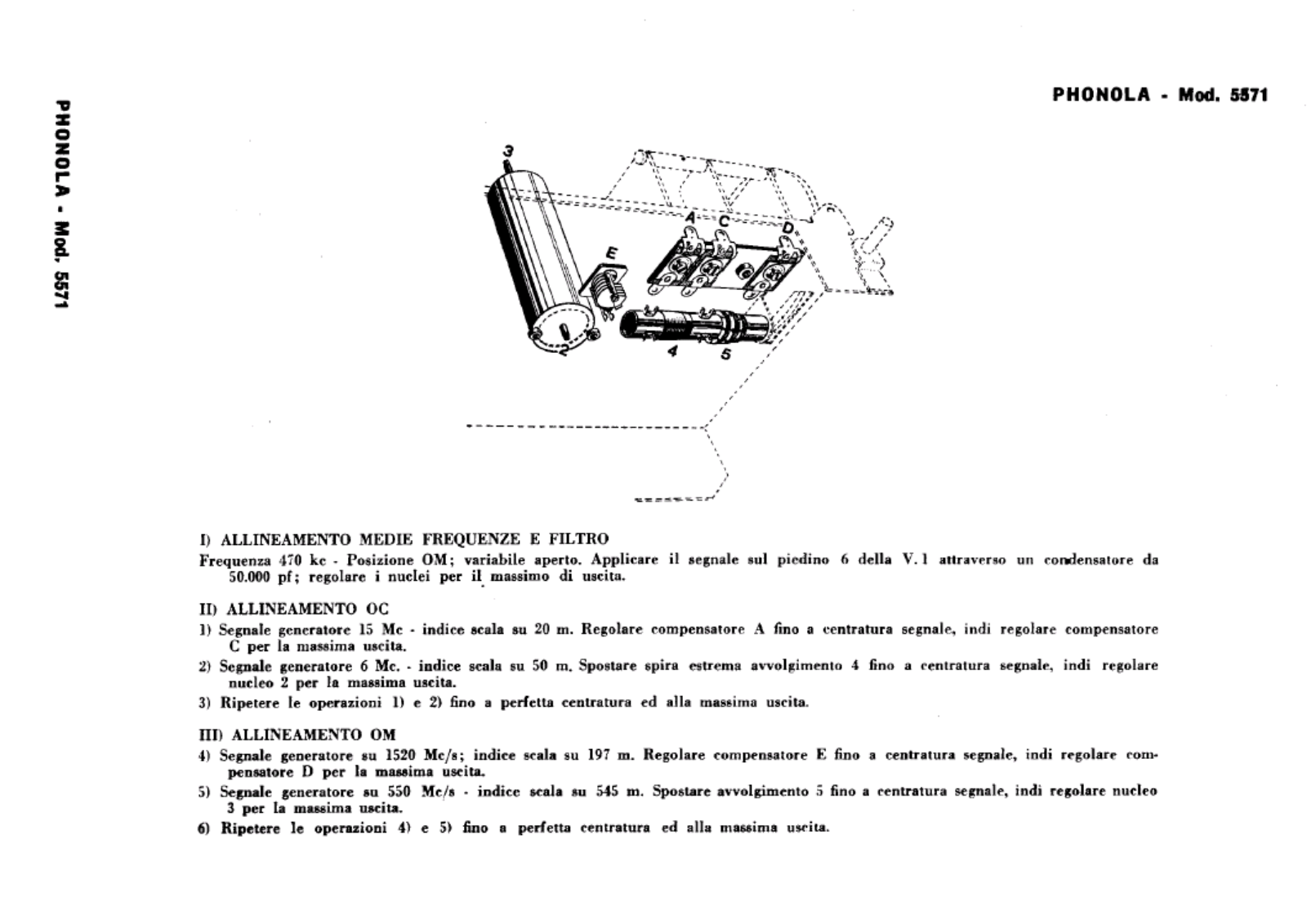 Phonola 5571 schematic - ManualMachine.com