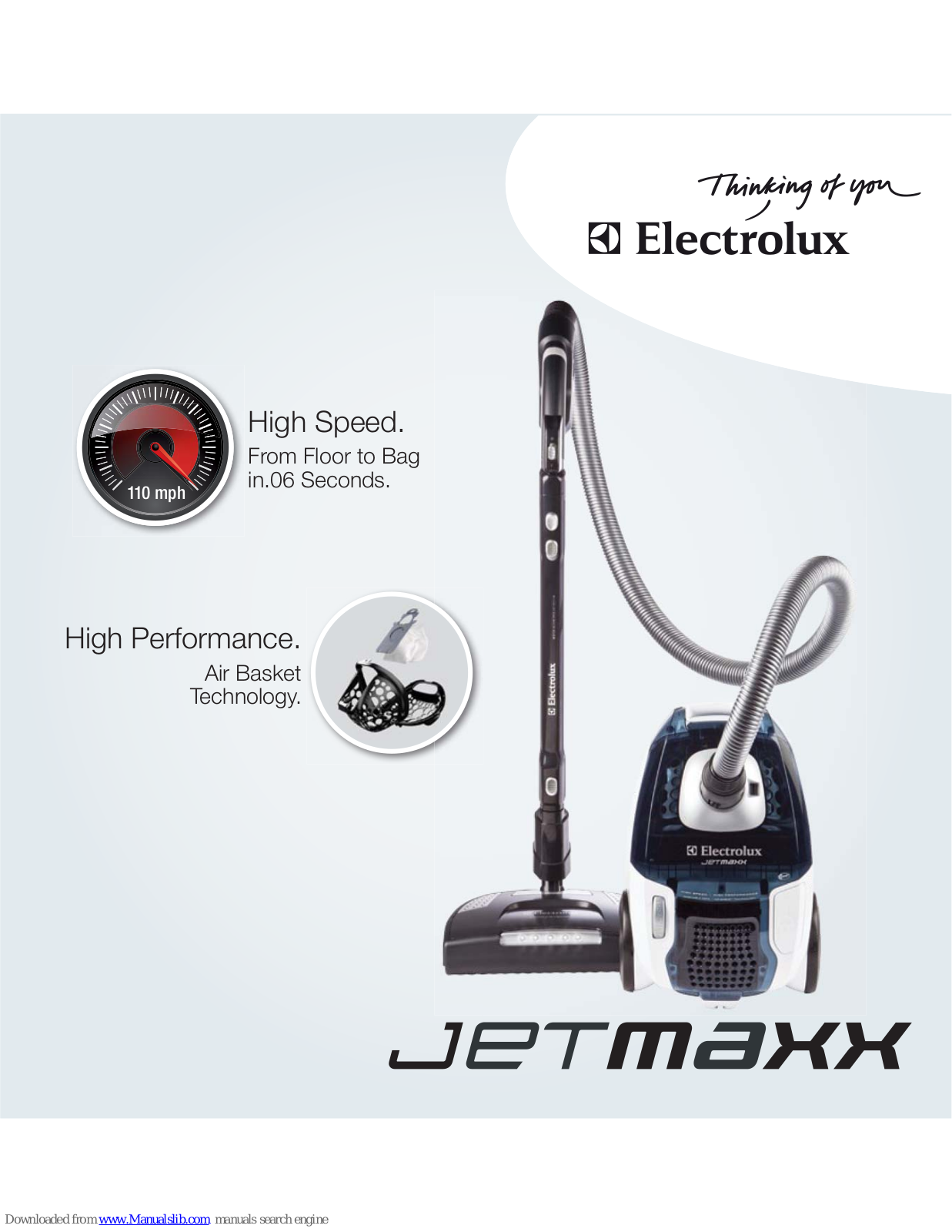 Electrolux JETMAXX User Manual