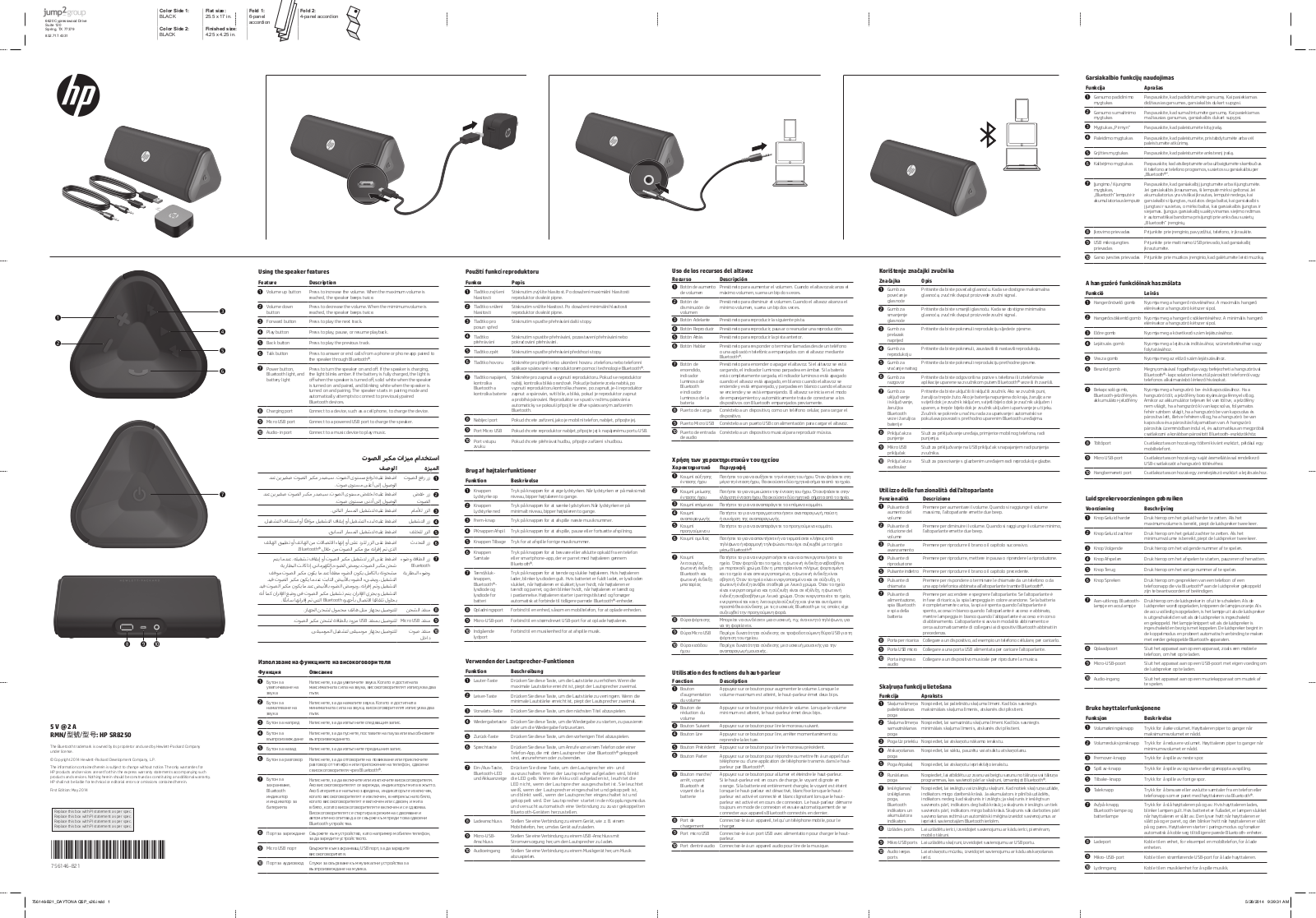 Zylux Acoustic SR8250 Users Manual