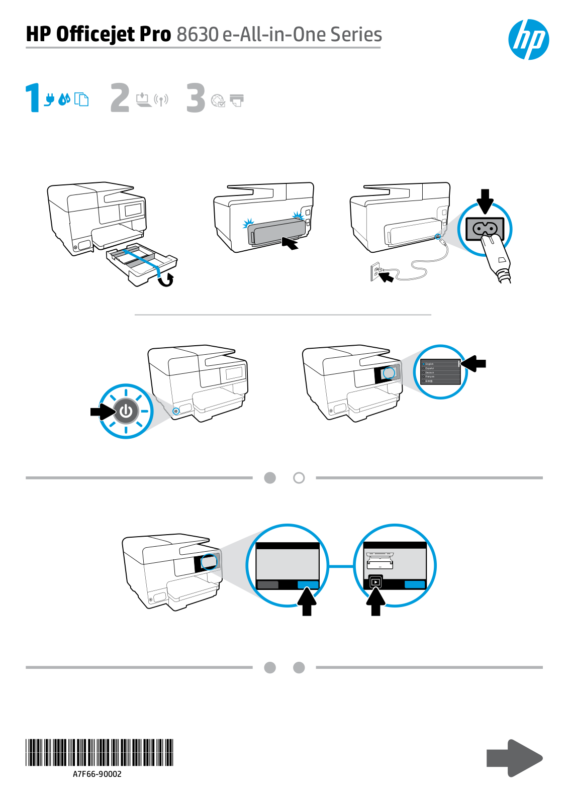 HP Officejet Pro 8630 e Setup Poster