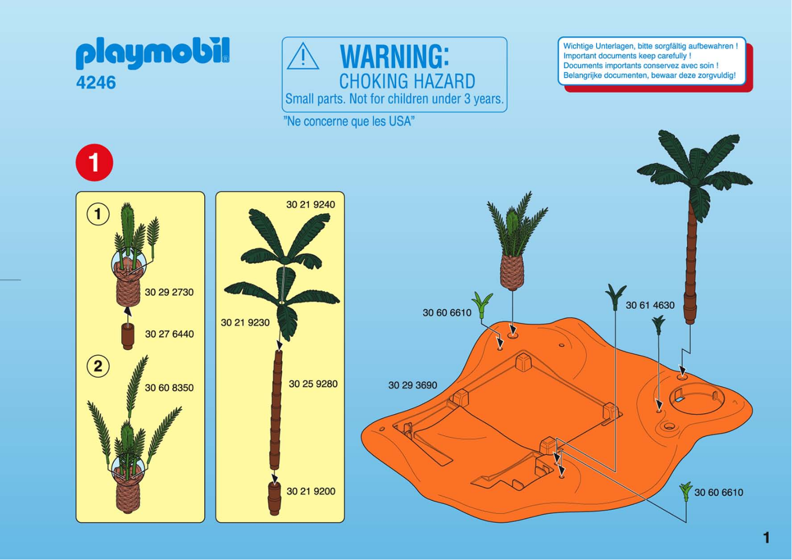 Playmobil 4246 Instructions