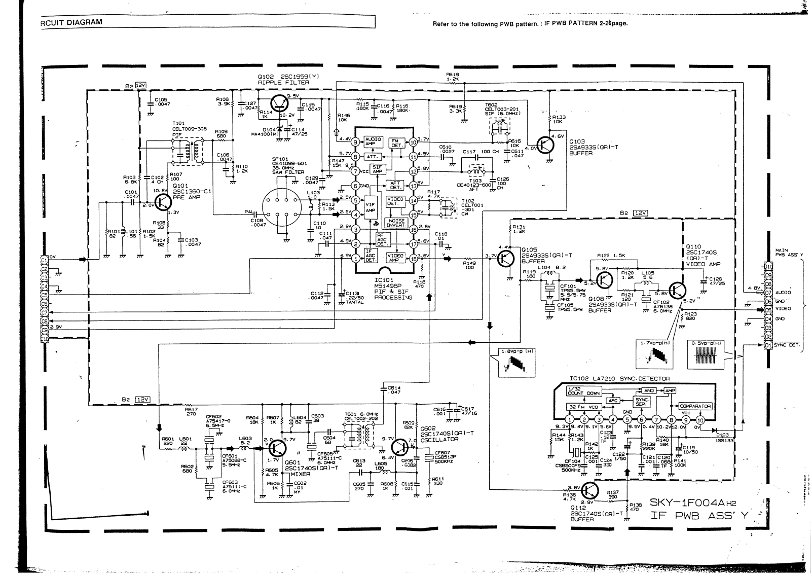 JVC C-14HY Schematic