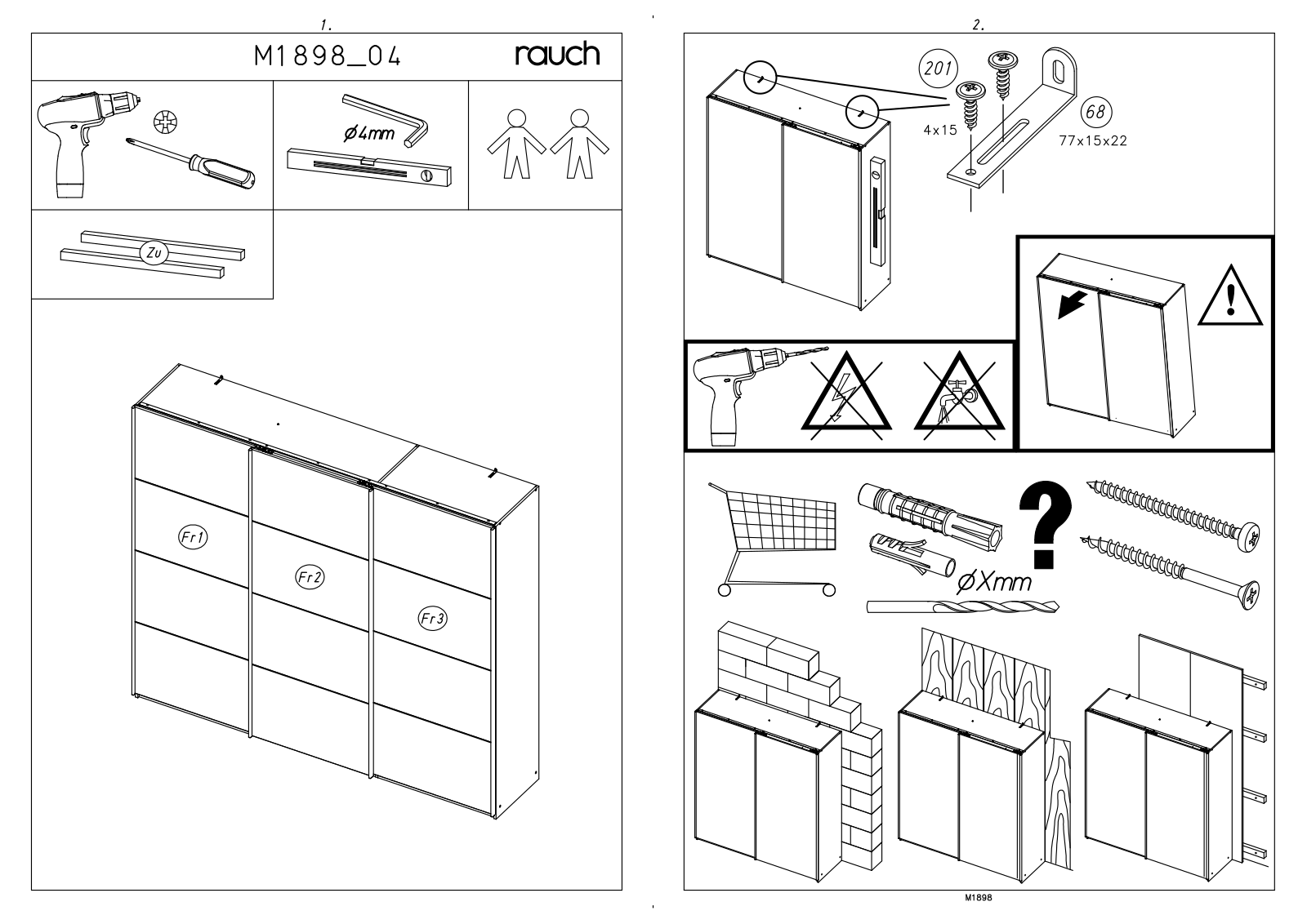 rauch M1892 Assembly instructions - ManualMachine.com