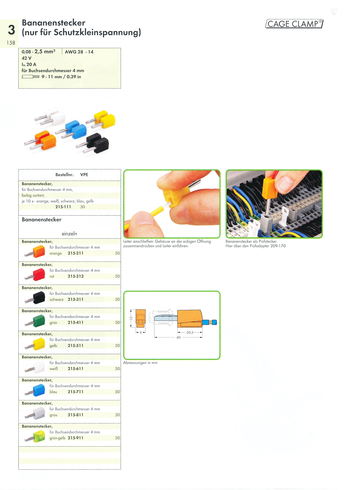 WAGO 215-911 Datasheet - ManualMachine.com