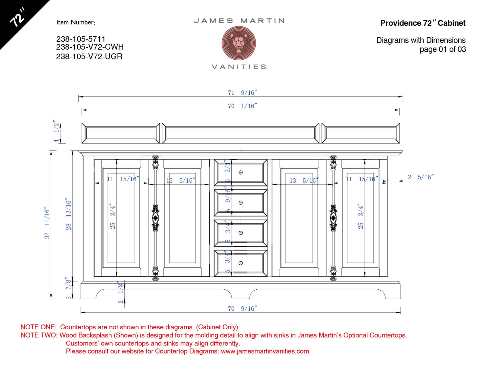 James Martin 23810557113ODSC, 23810557113CLW, 23810557113CSP, 23810557113EJP, 23810557113OCAR Diagram