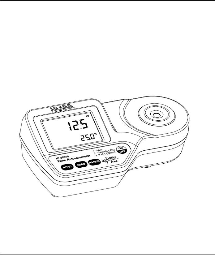 Hanna Instruments HI 96814 User guide