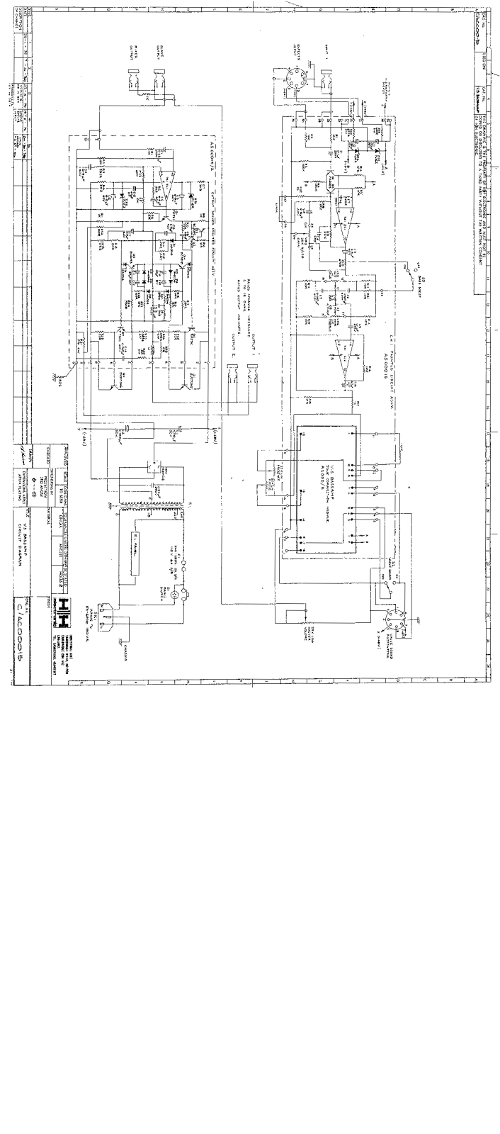 HH V5 BASSAMP Schematic