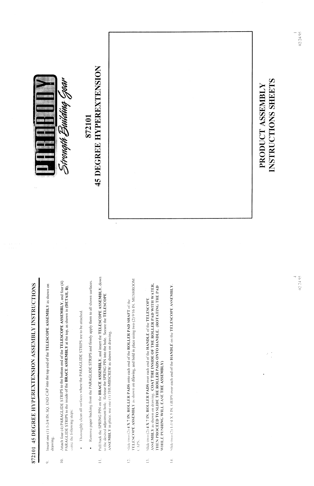 ParaBody 872101 User Manual