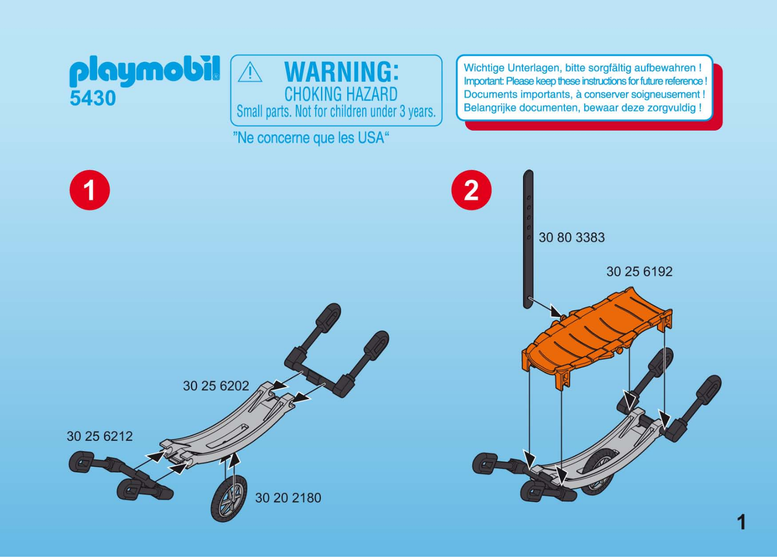 Playmobil 5430 Instructions