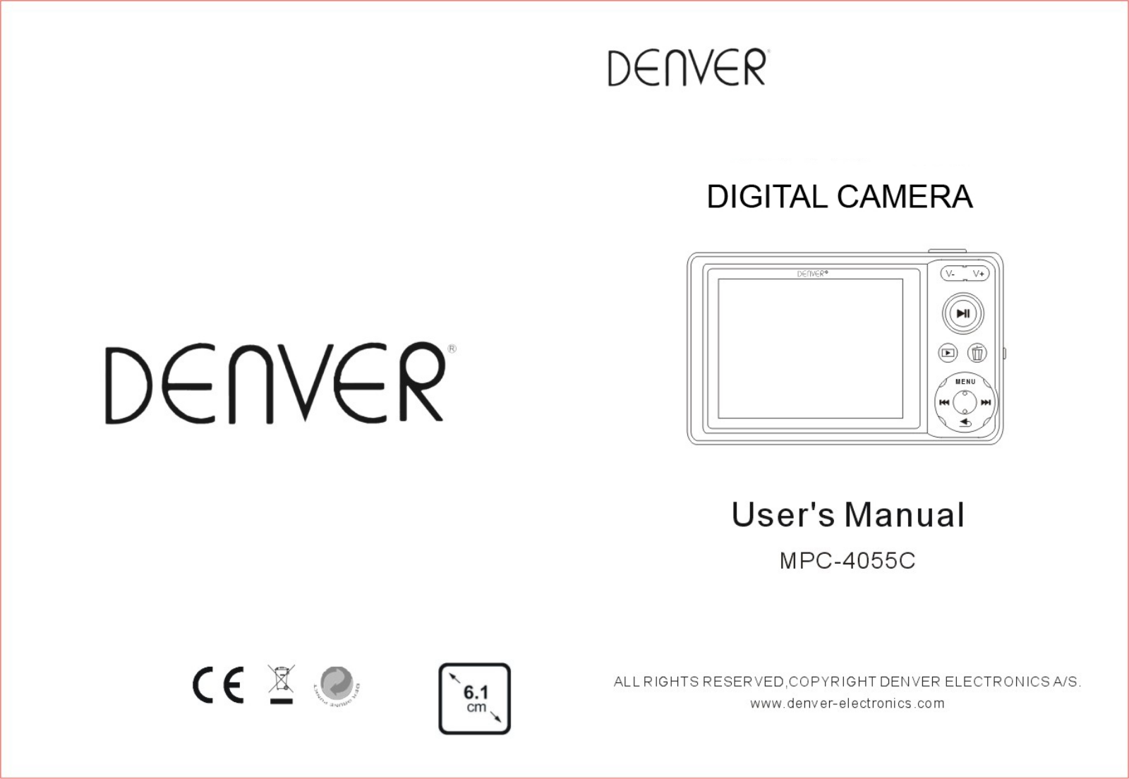 Denver MPC-4055C User Manual