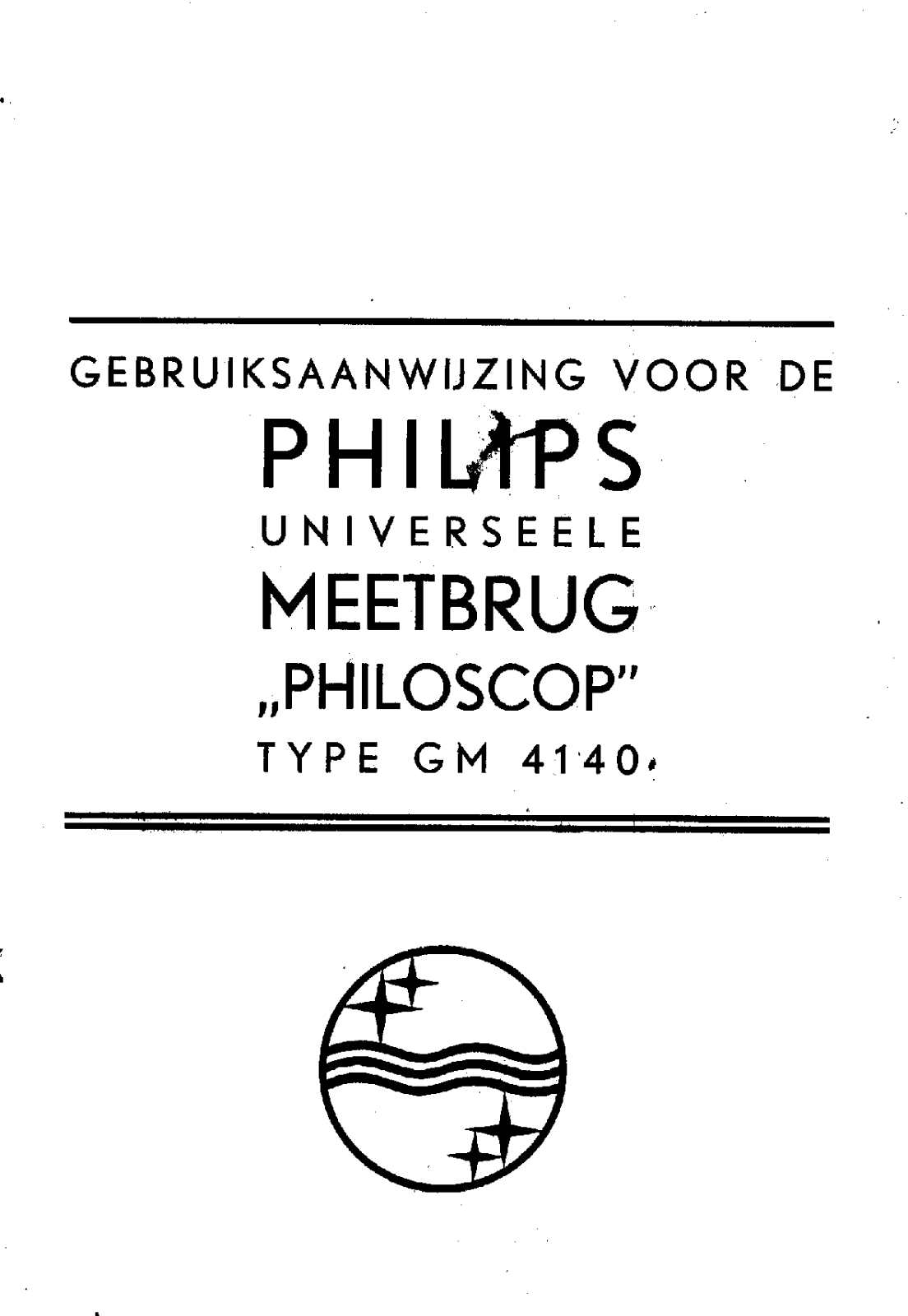 Philips GM4140-1 Schematic