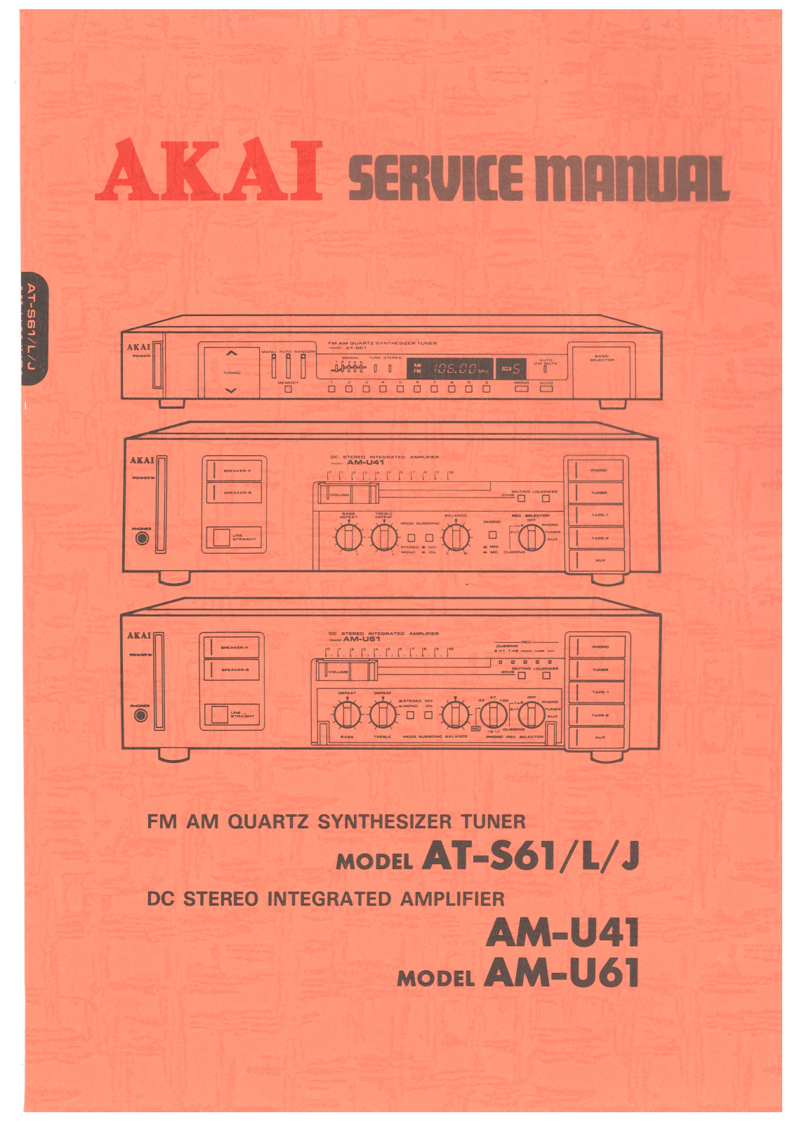 Akai ATS-61 Service manual