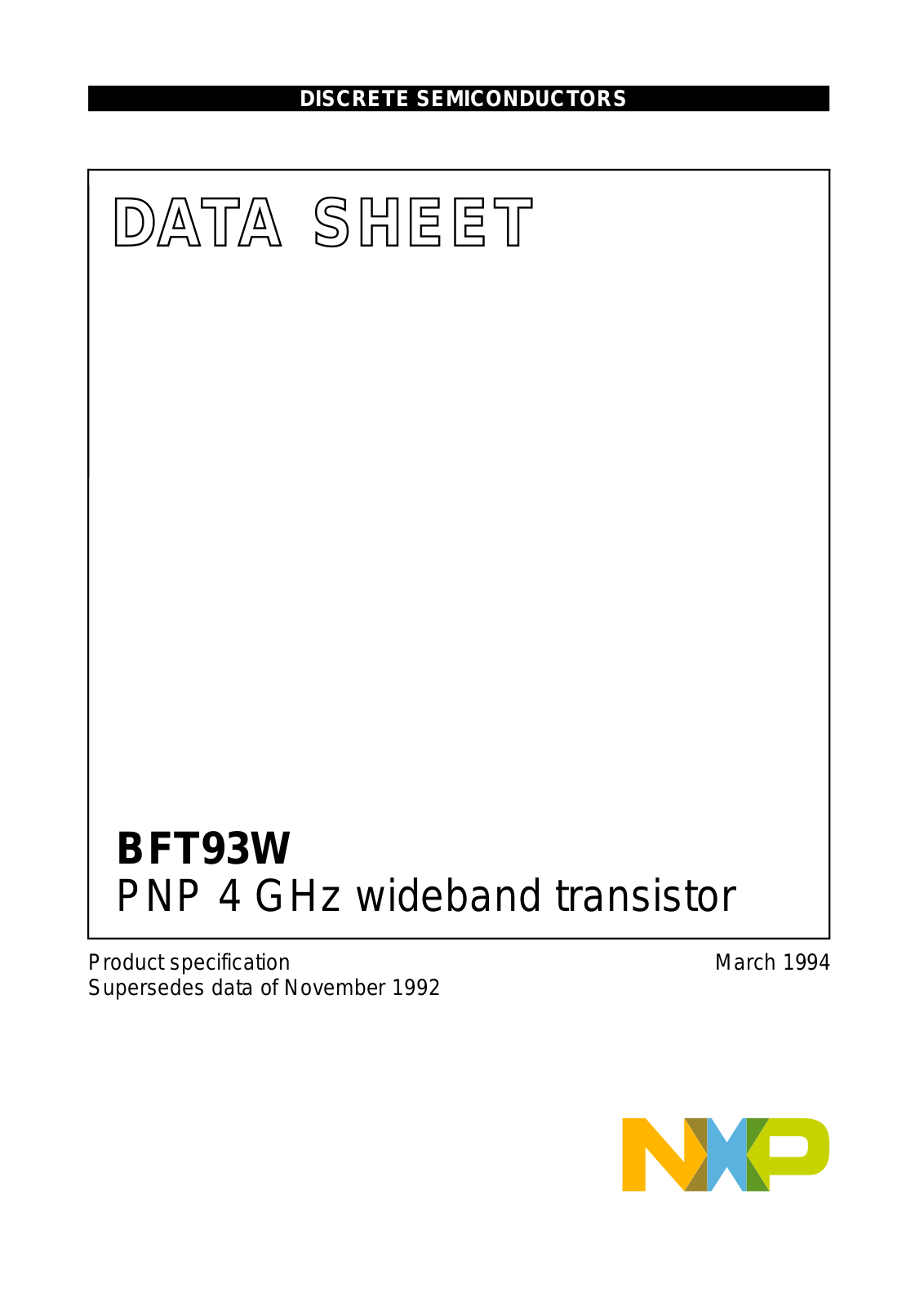 Philips bft93w Datasheet - ManualMachine.com