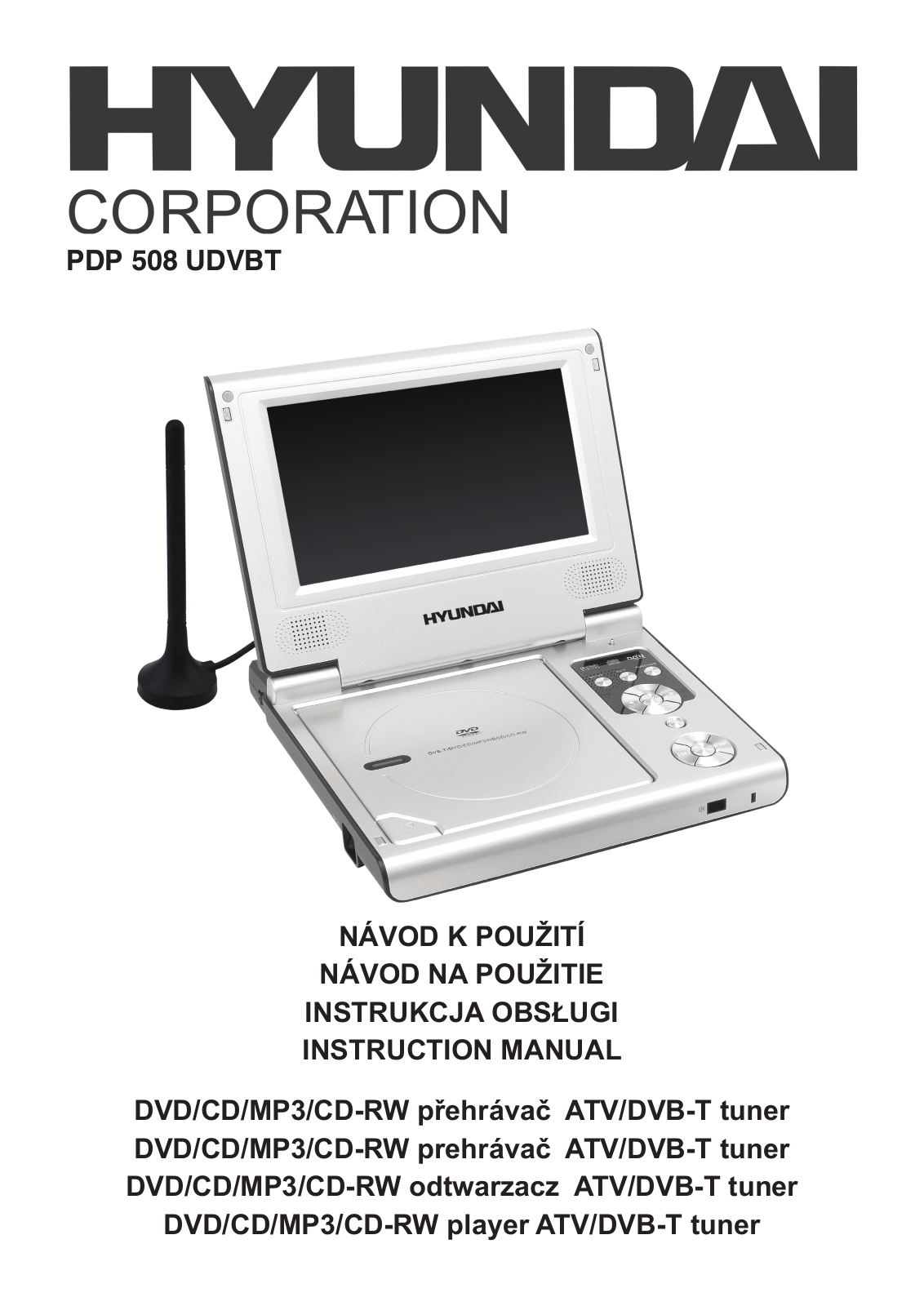 Hyundai PDP508UDVBT User Manual