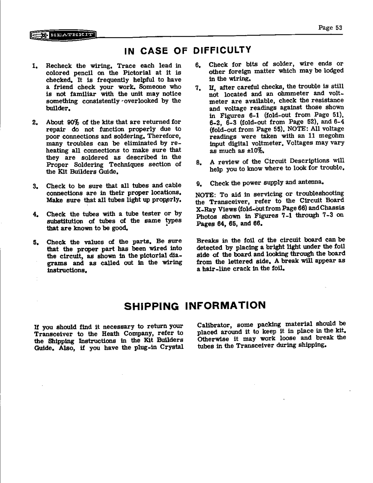 HEATHKIT HW-22a User Manual (PAGE 53)