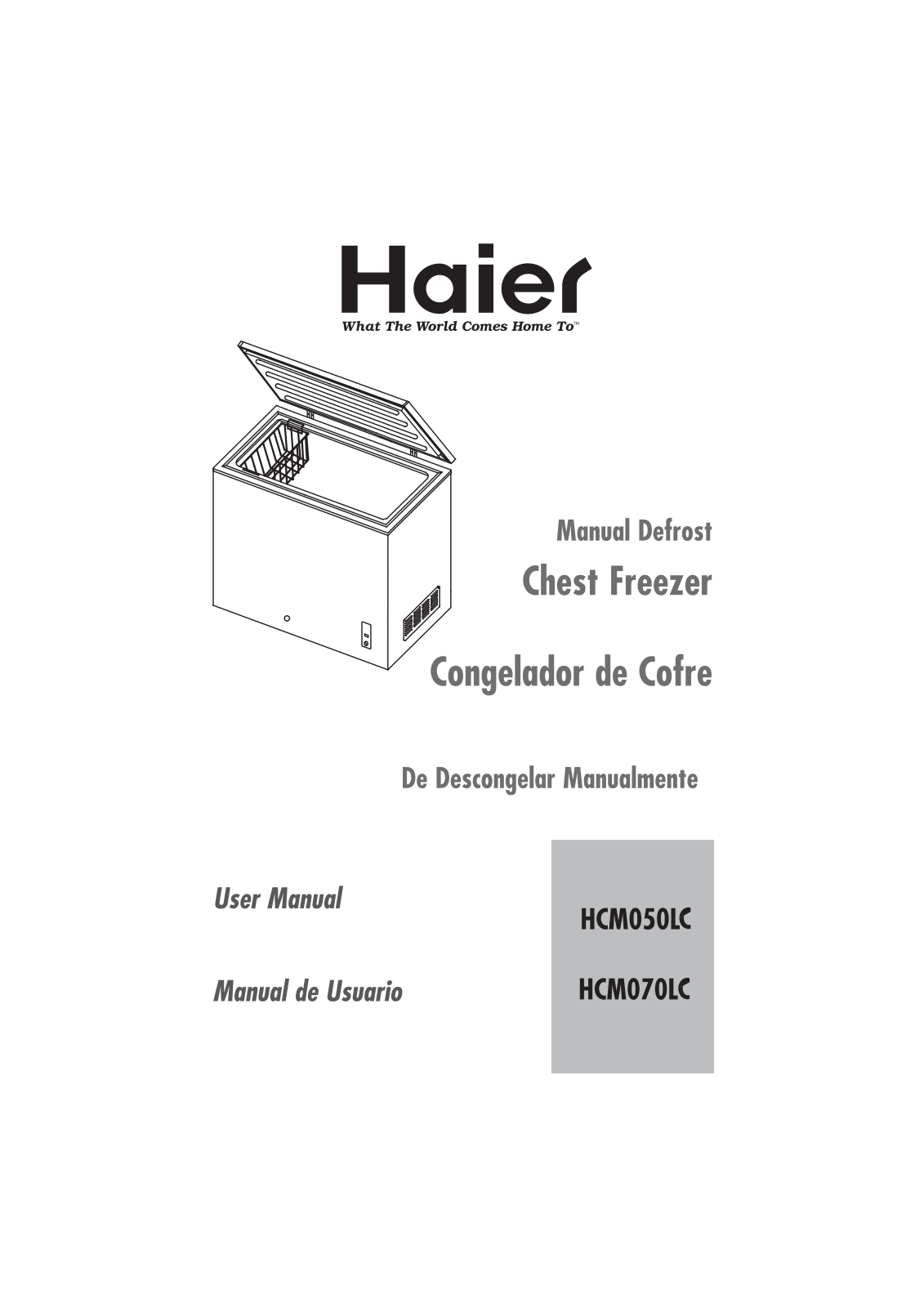 Haier HCM050LC, HCM070LC User Manual