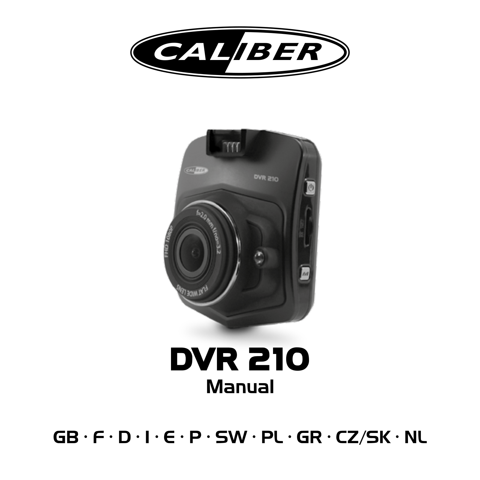 Caliber Audio Technology DVR210 User guide