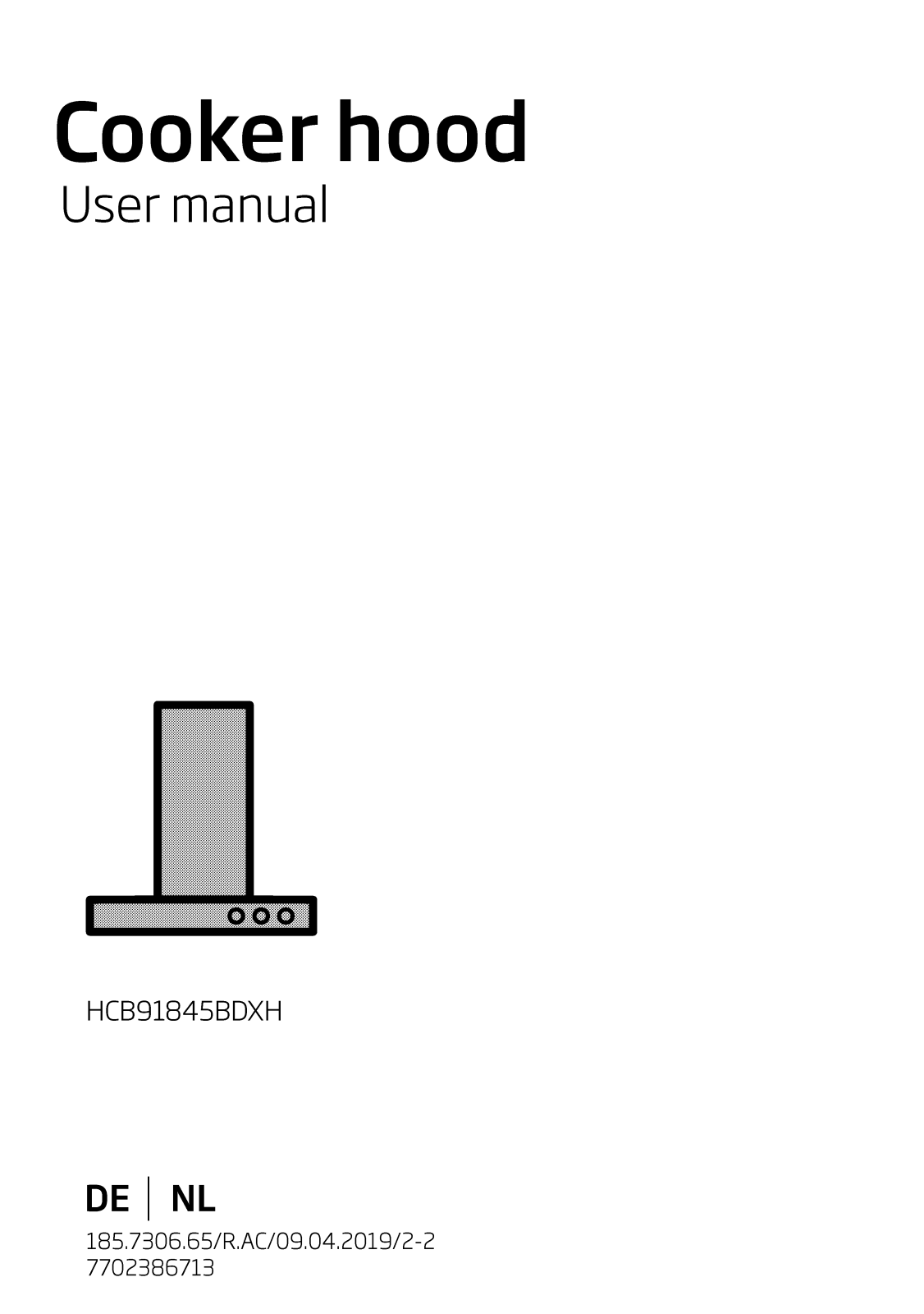 Beko HCB91845BDXH User manual