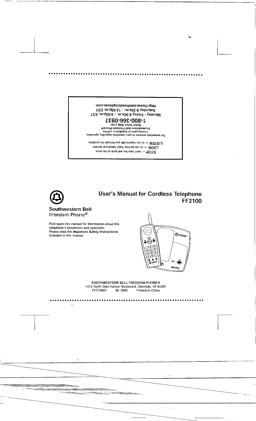 Continental Conair FF2100HT Users manual