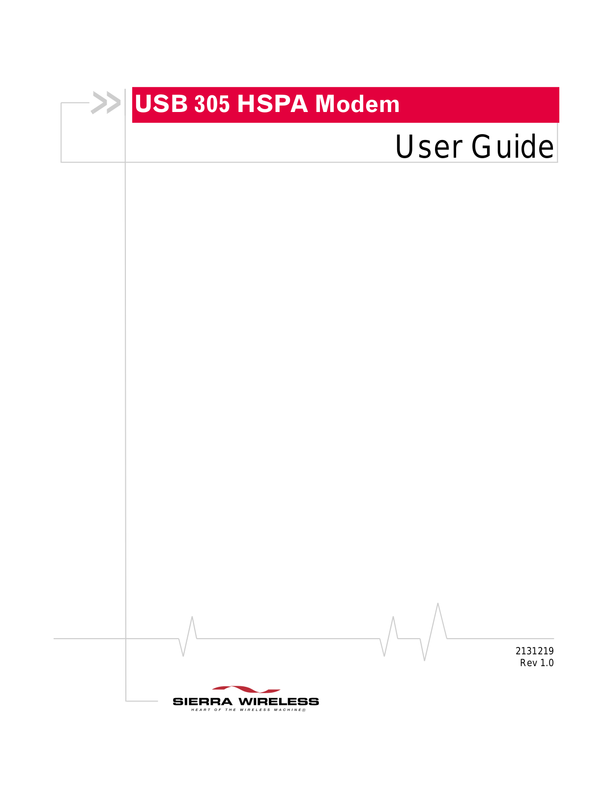 Sierra Wireless U305 User Manual