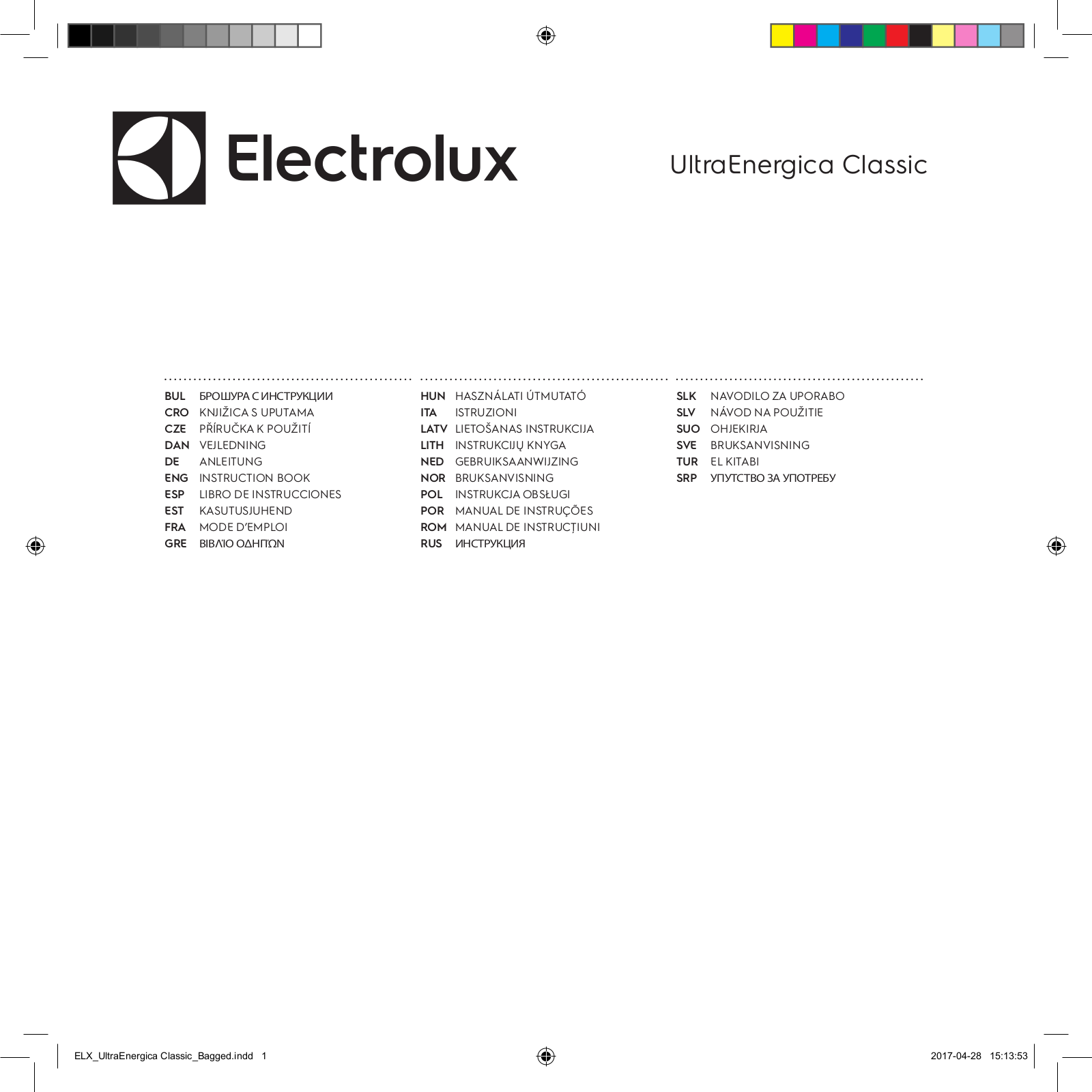 Electrolux EENB52CB User Manual