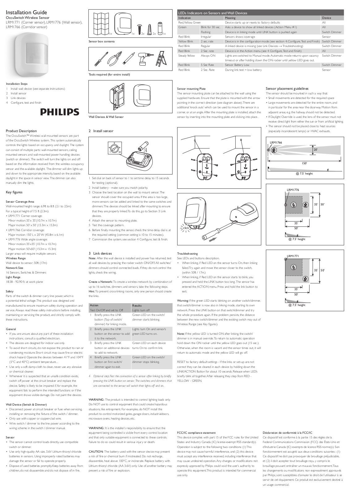 Philips LRM1766 User Manual