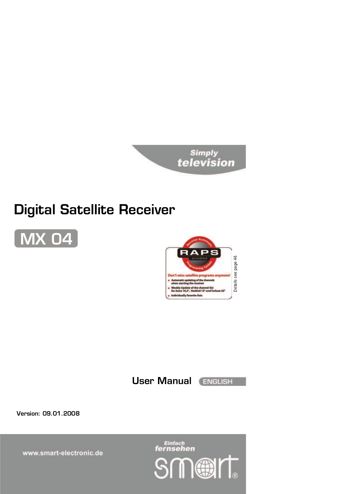 Smart Electronic MX04 User Manual