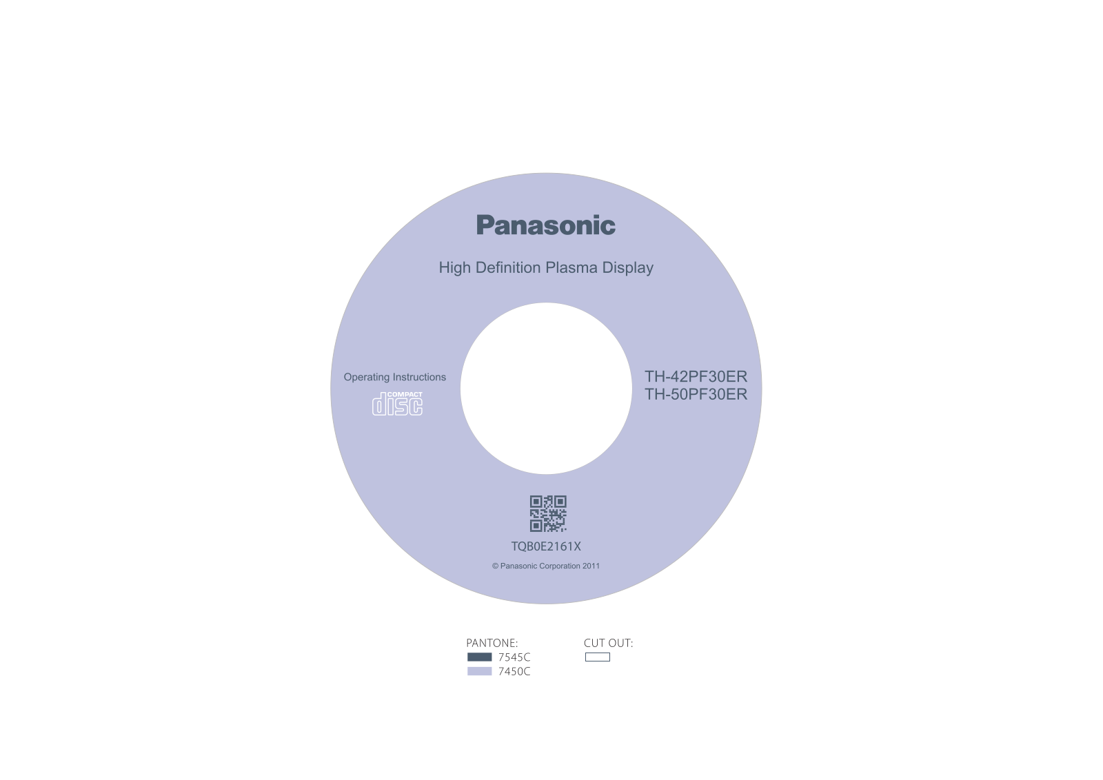 Panasonic TX-50PF30ER, TX-42PF30ER Operating Instructions