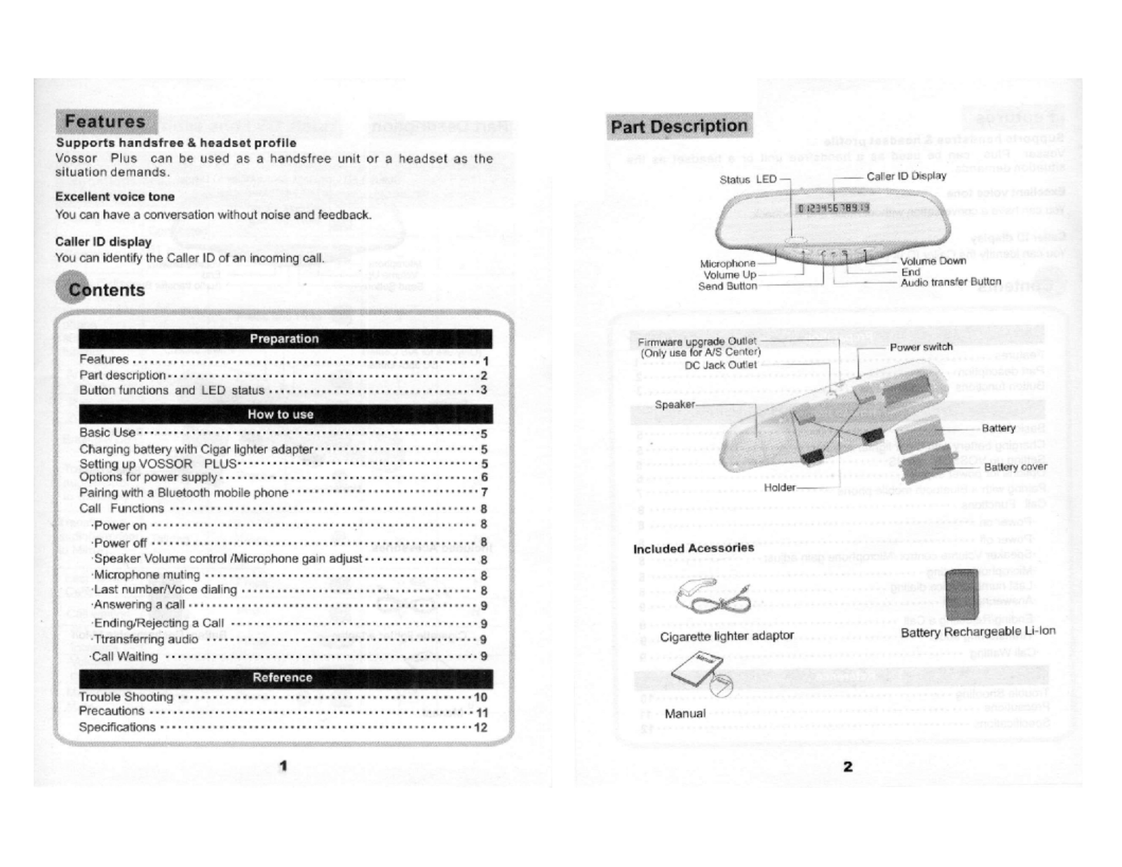 Crimestopper BM-001.II Installation Manual