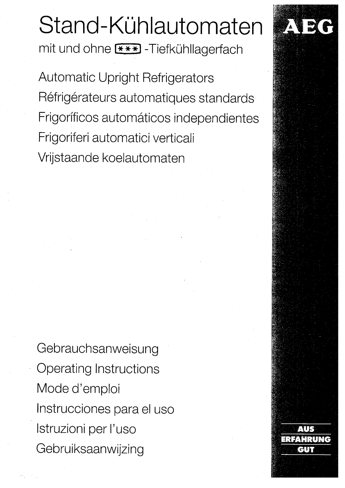 AEG S2302KA, S2532-4KA, S2532-2KA, S2530-1KA, S2532KA User Manual