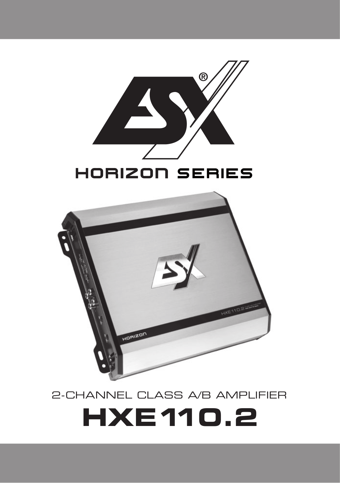 ESX HXE110.2 Service Manual