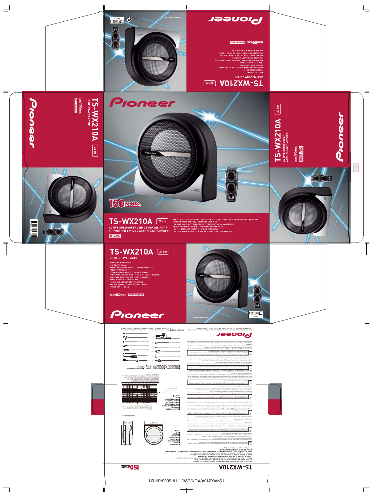 Pioneer TS-WX210A User Manual