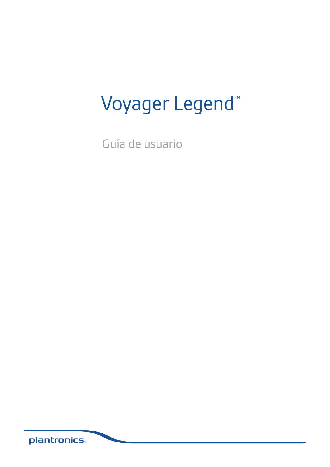 Plantronics Voyager Legend User Manual