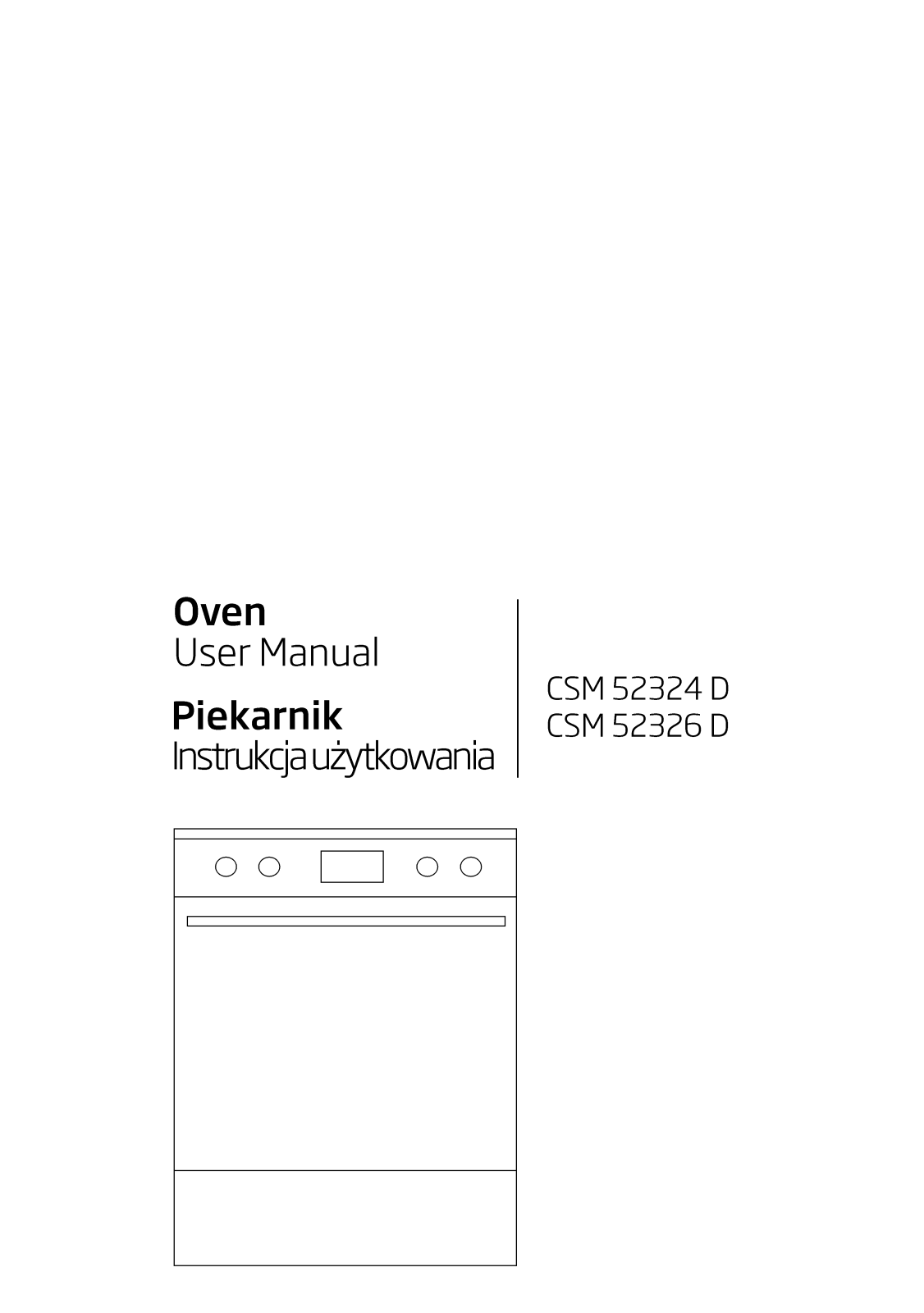 Beko CSM 52326 DX, CSM 52326 DW Operating Instructions