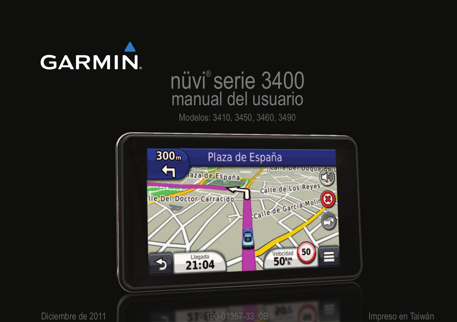 Garmin 3410, 3490, 3400 User Manual