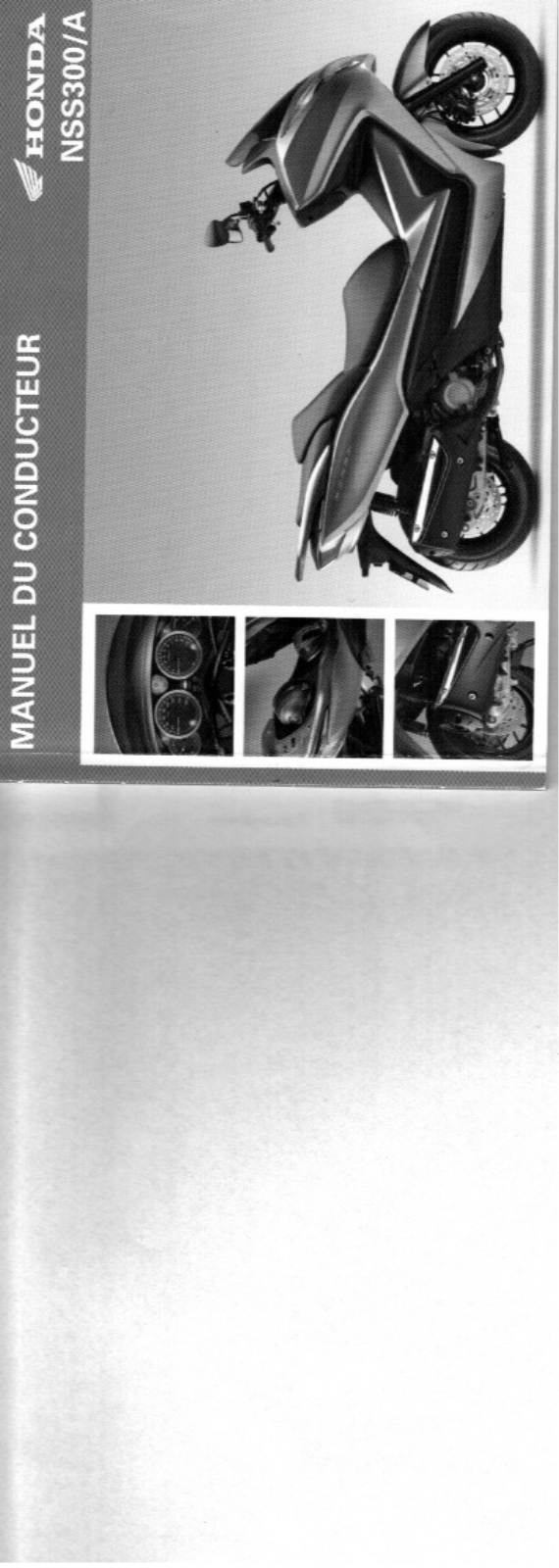 HONDA NSS300 User Manual