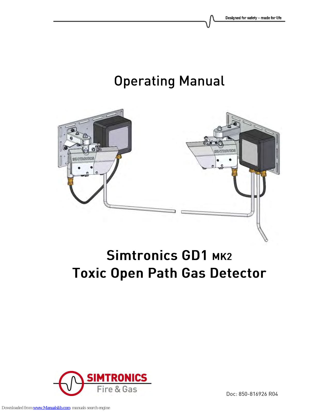 Simtronics GD1 Operating Manual - ManualMachine.com