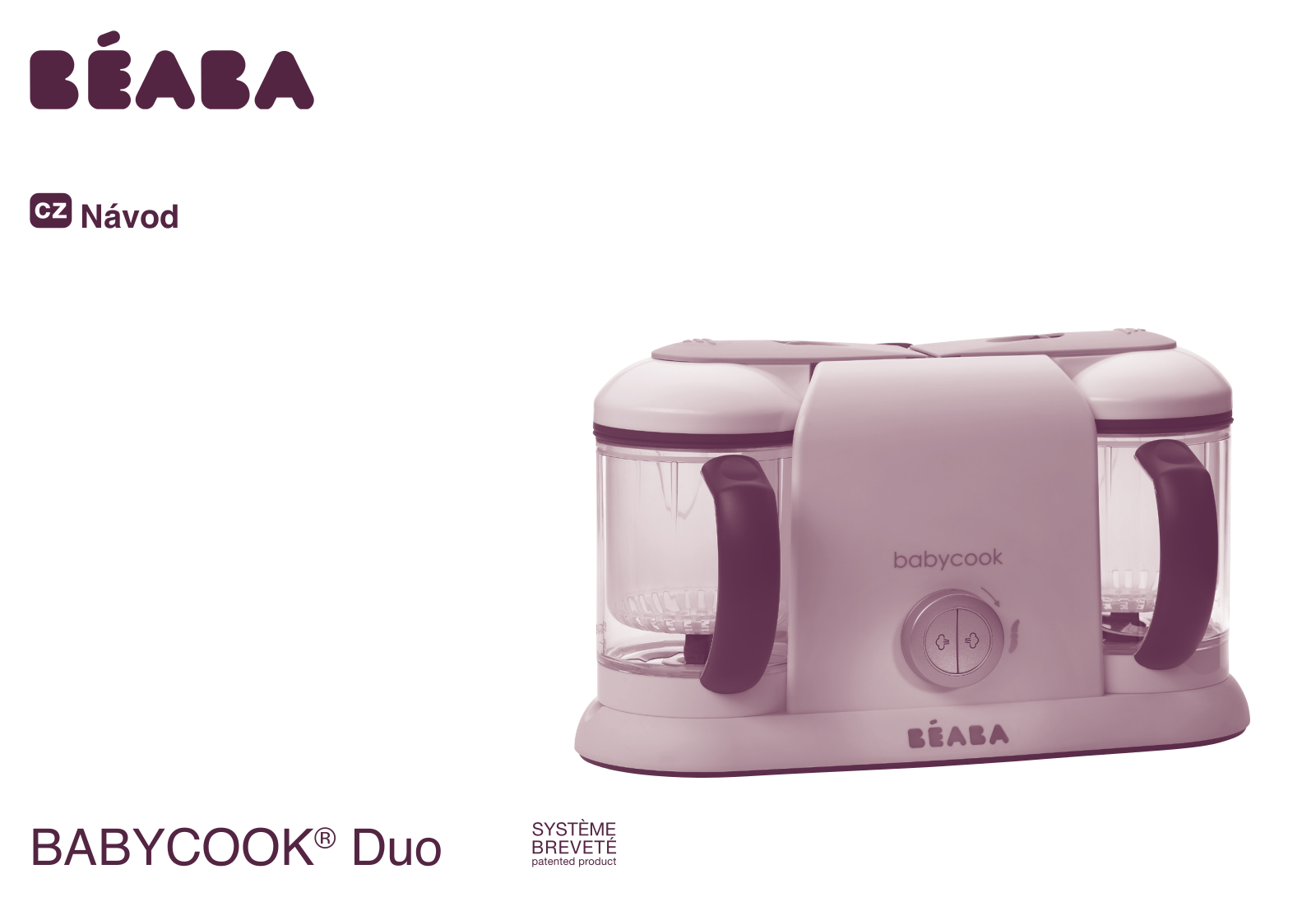 Beaba BABYCOOK DUO neonový User Manual