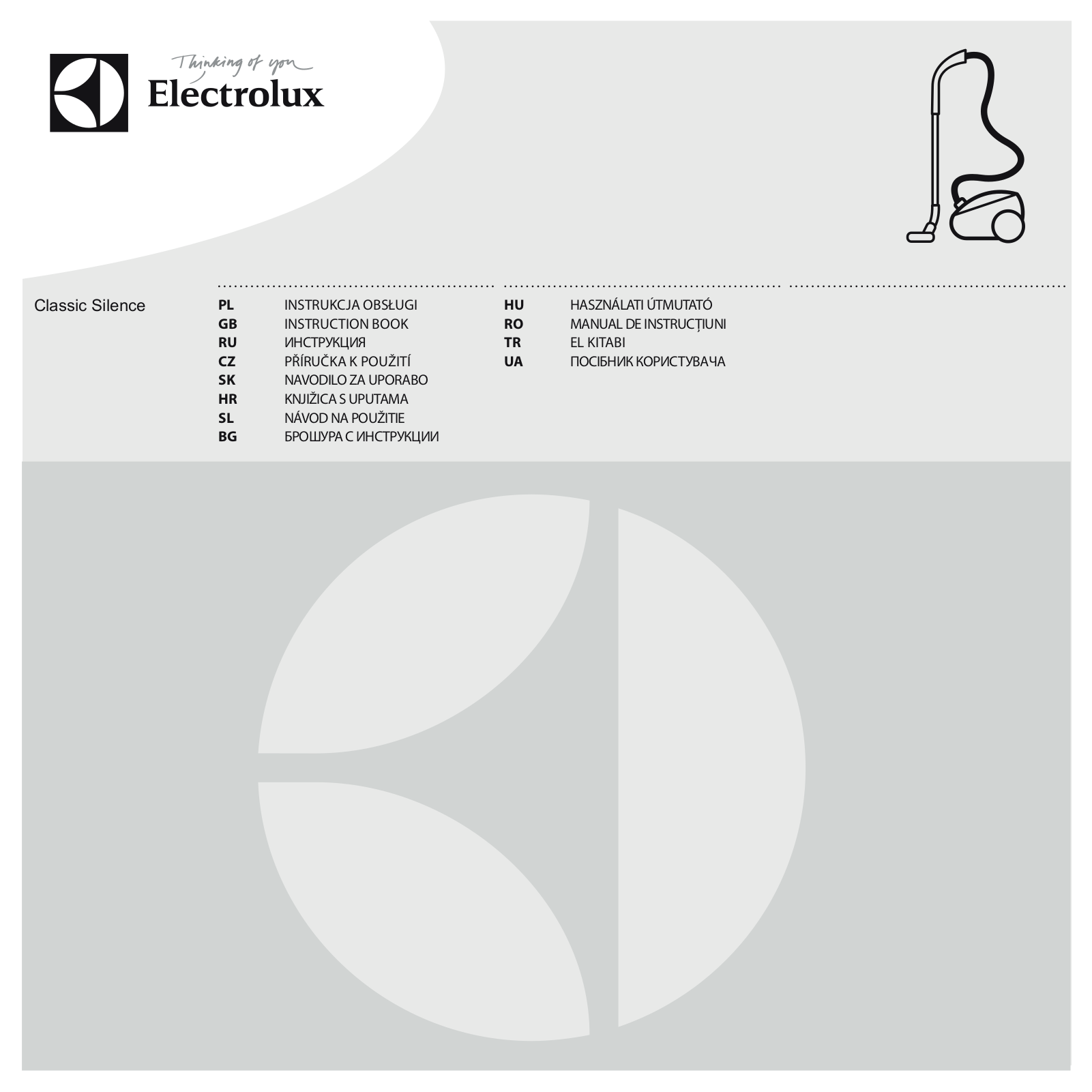 Electrolux ZCS2240VEL User Manual