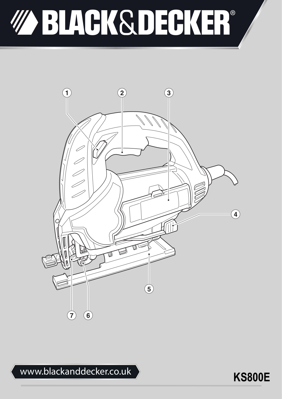 Black & Decker KS800E User Manual