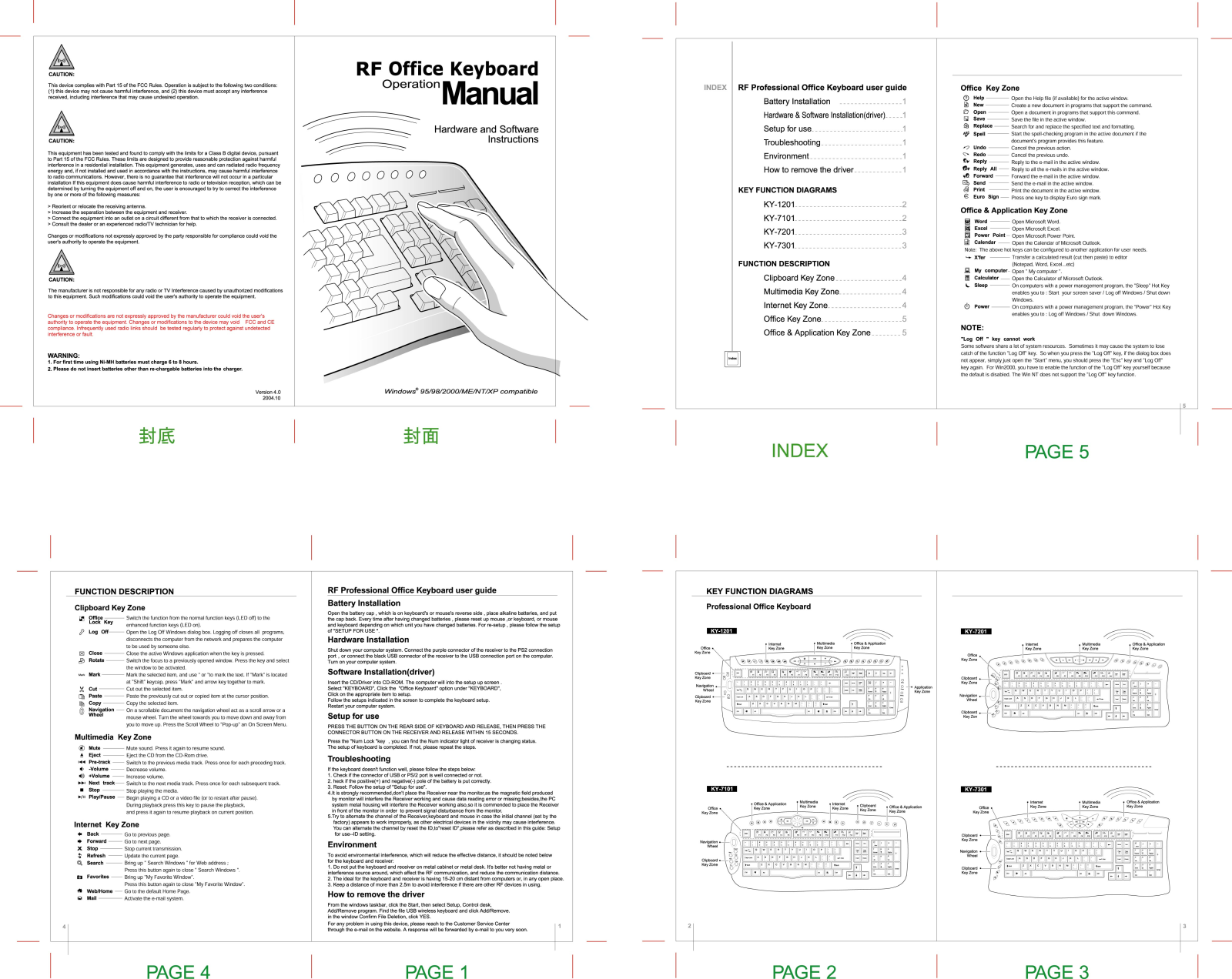 Key Mouse Electronic Enterprise Co KMEKY7101 User Manual