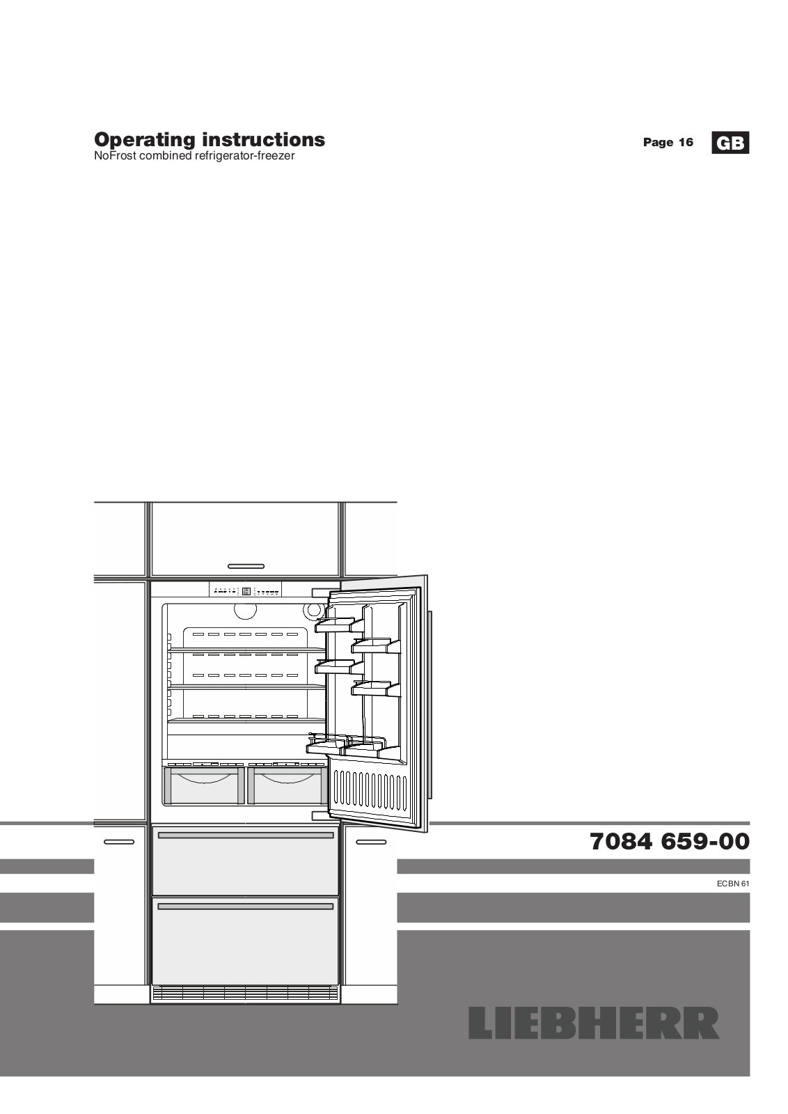 Liebherr ECBN6156LH User Manual