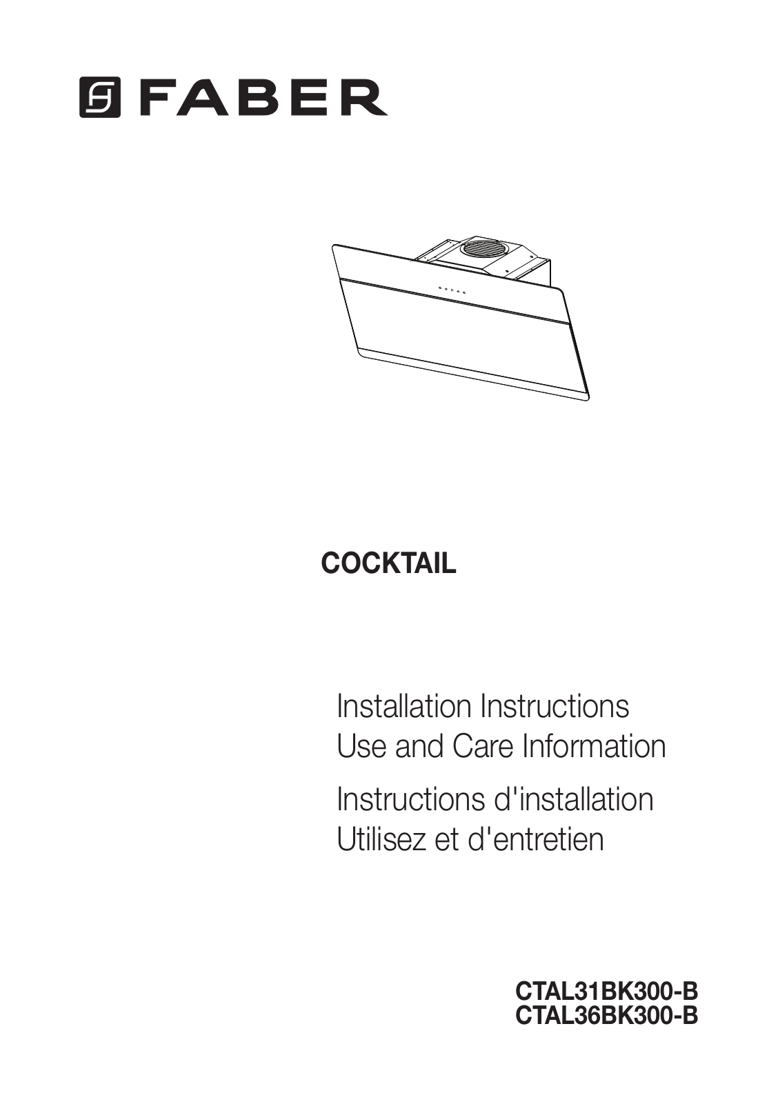 Faber CTAL36BK300B Installation