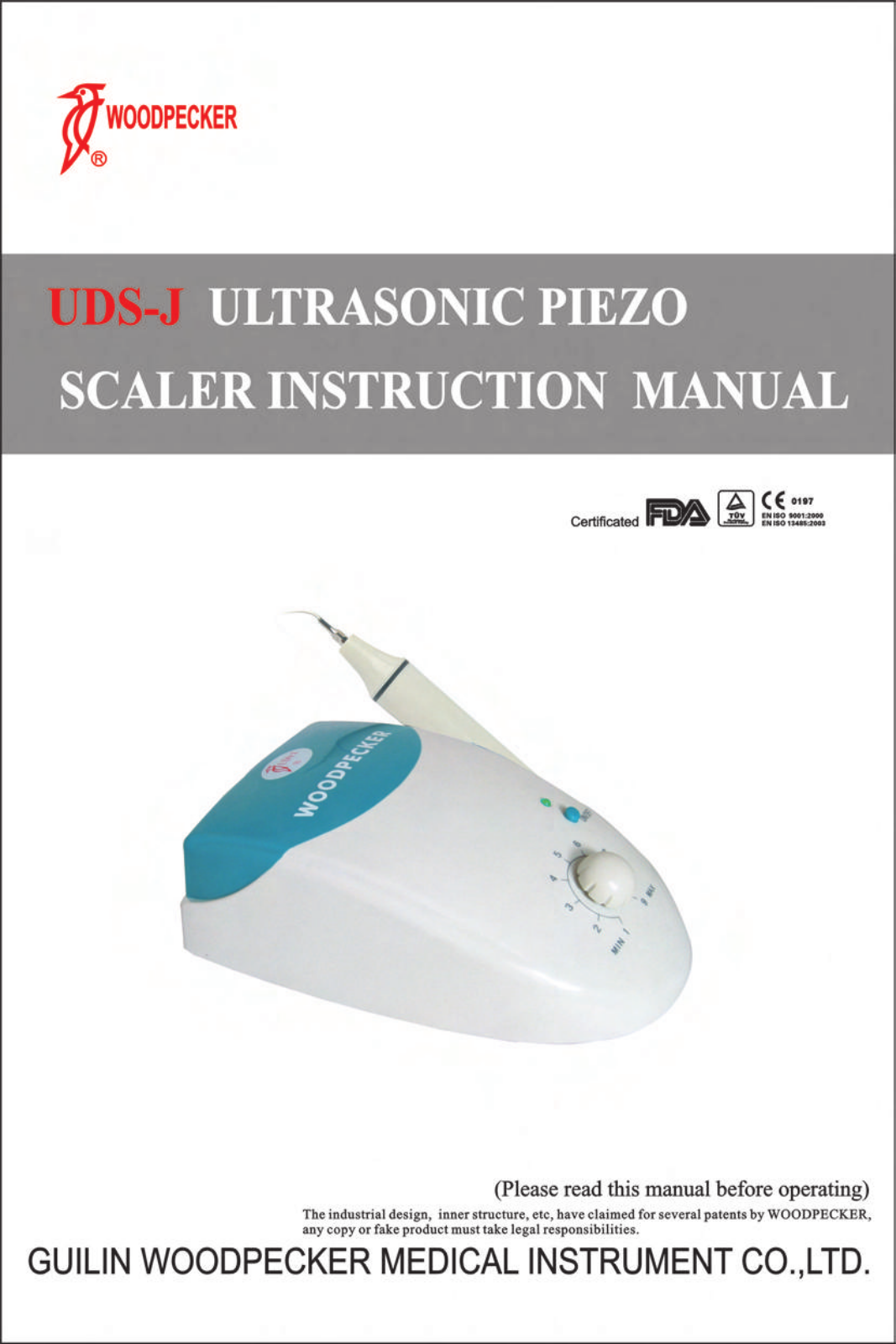 Woodpecker UDS-J Service manual