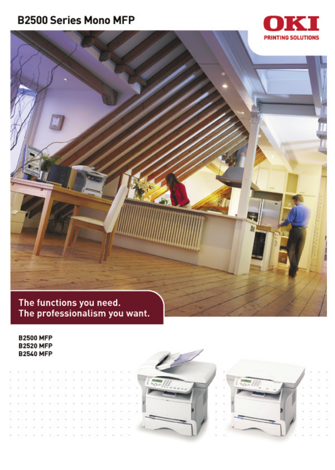 Oki B2500 MFP BROCHURE