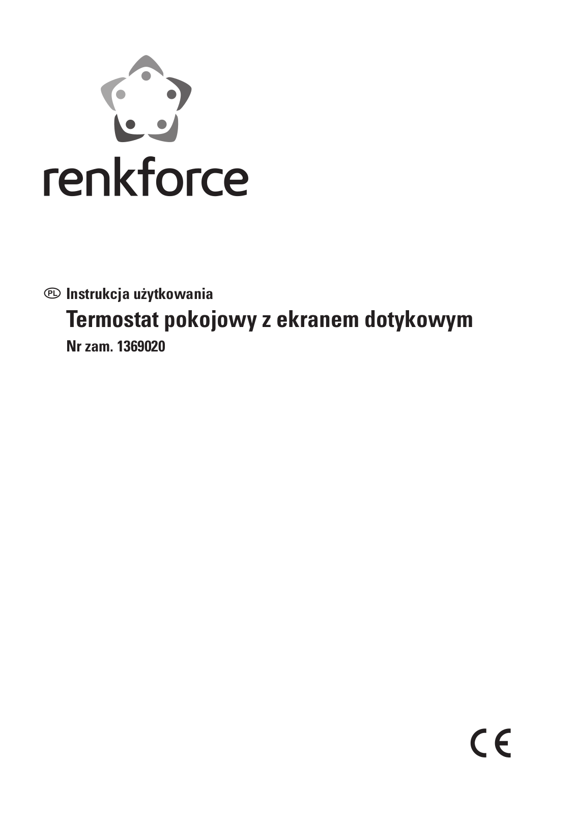 Renkforce 1369020 Operating Instructions